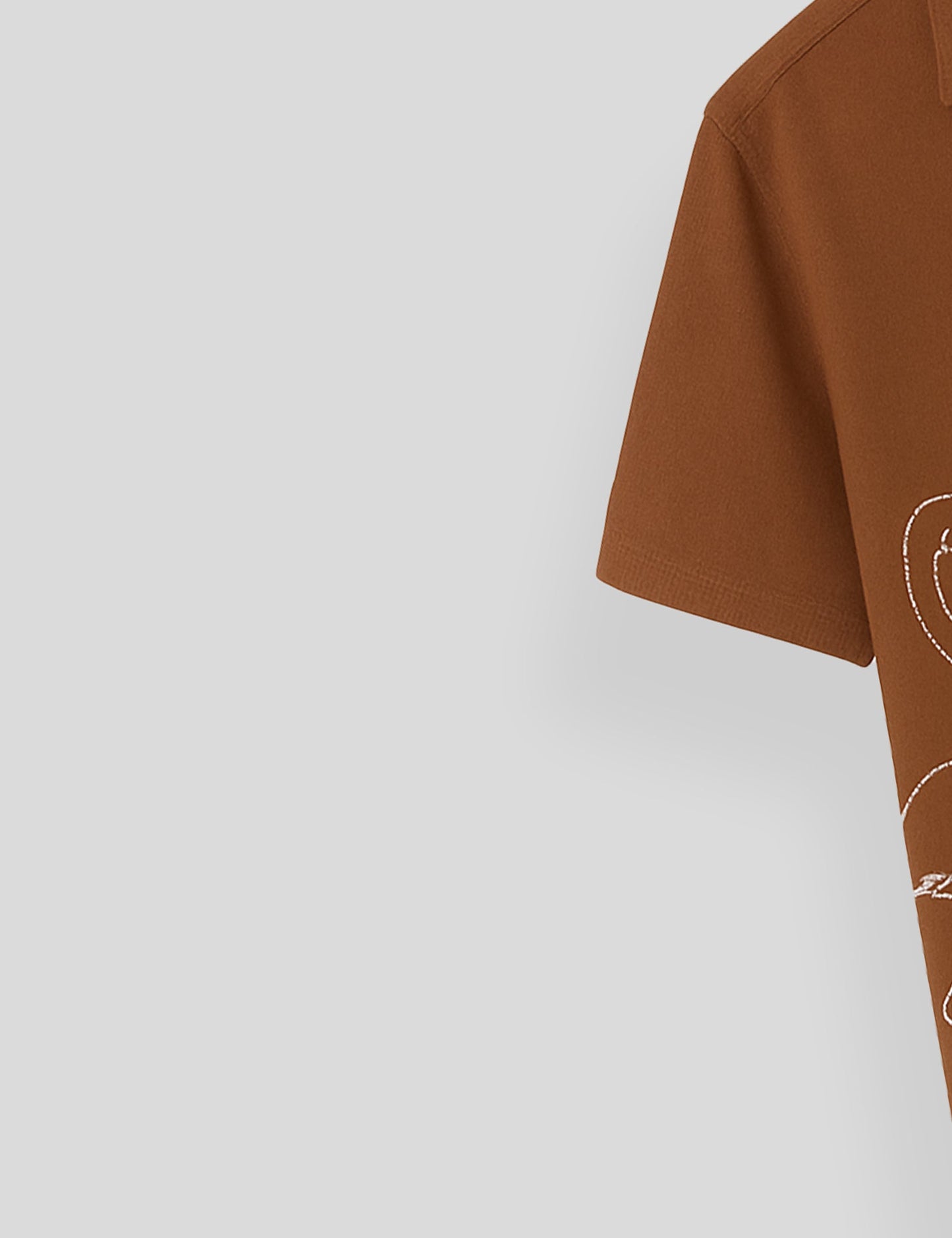 Brown Swan Printed Essential Cotton Half Sleeve Shirt for Men Available in Multiple Colors - XPST