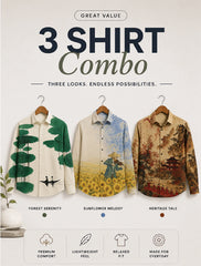 3 Premium Shirts Combo