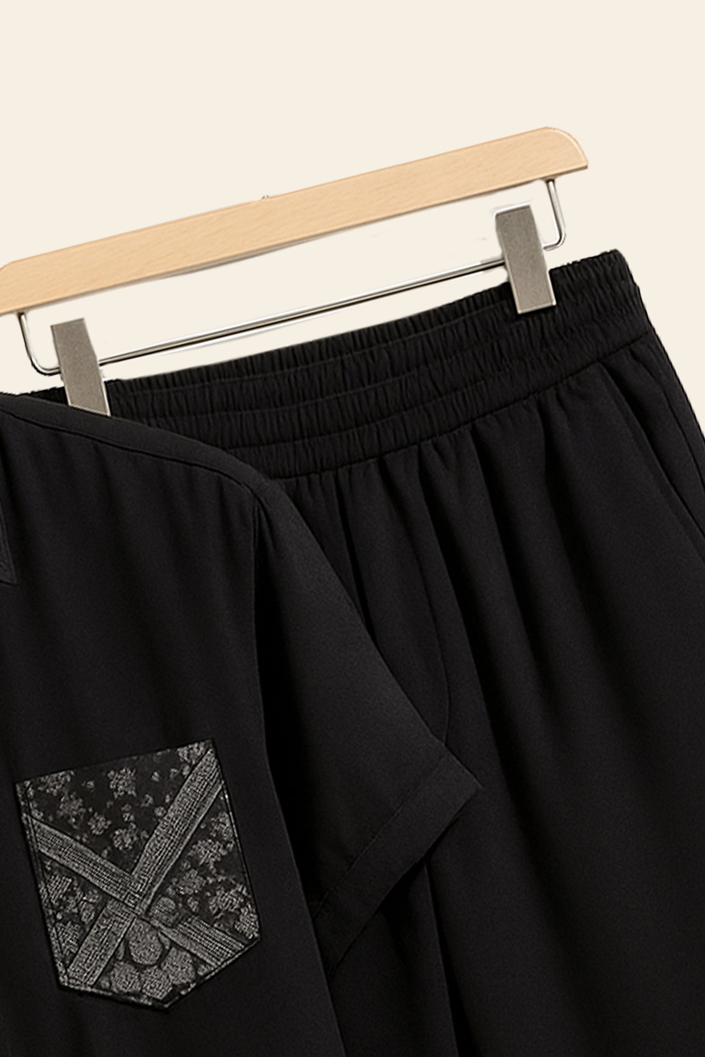 Black Design Men's Casual Half Sleeve Shirt and Trouser Co-ord Set