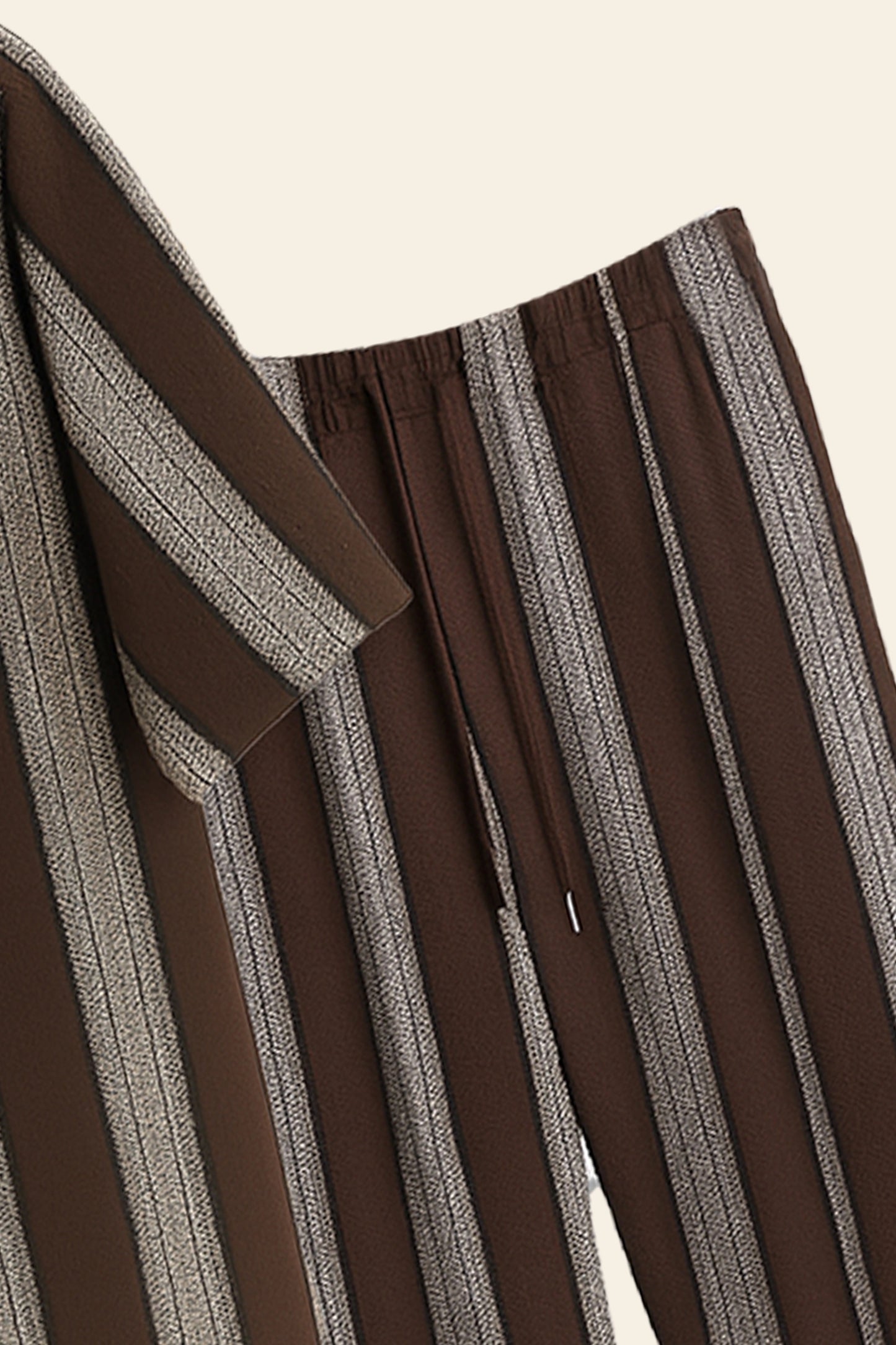 Brown Line Men's Casual Half Sleeve Shirt and Trouser Co-ord Set