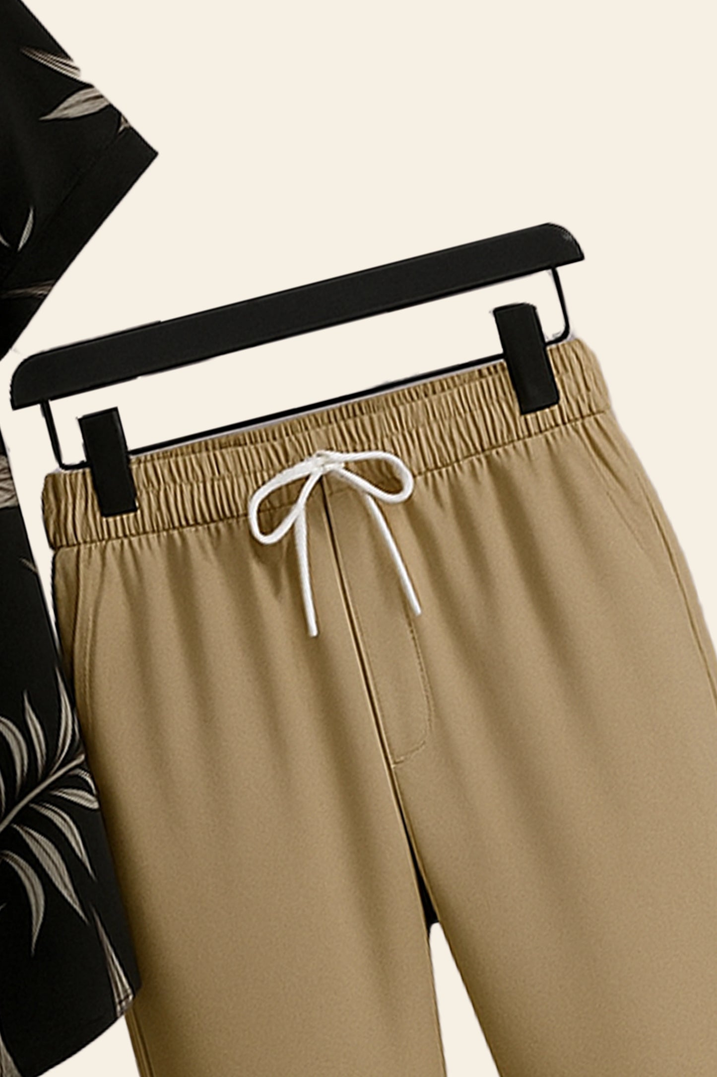 Golden Leaf Men's Casual Half Sleeve Shirt and Trouser Co-ord Set