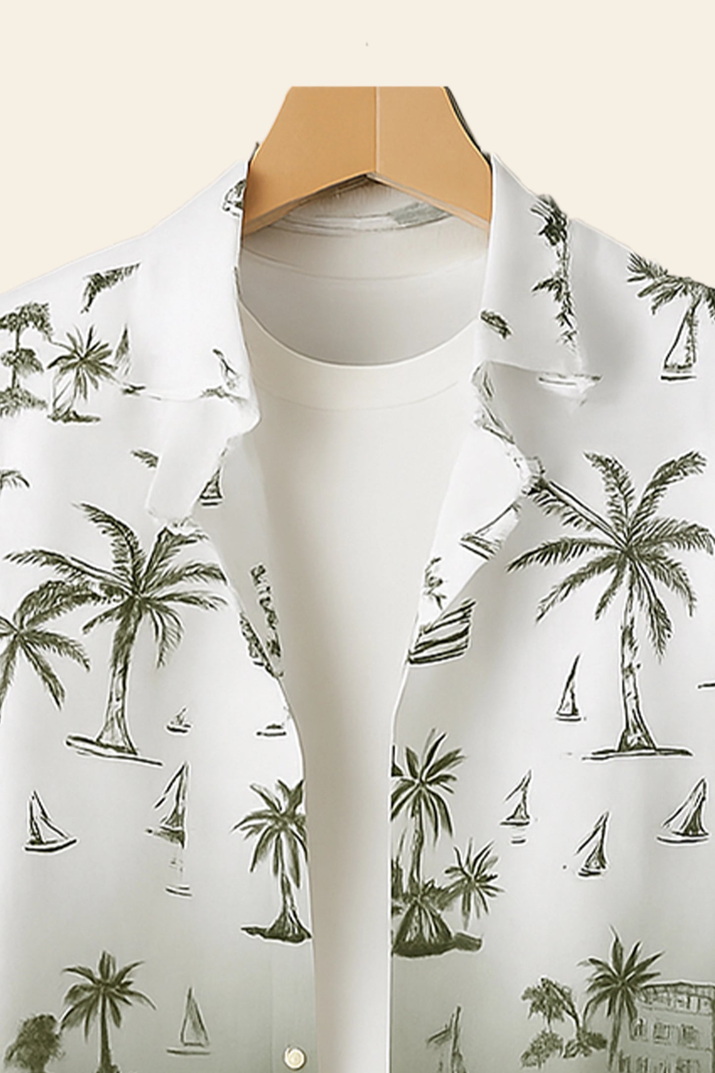Green Shady Men's Casual Half Sleeve Shirt and Trouser Co-ord Set
