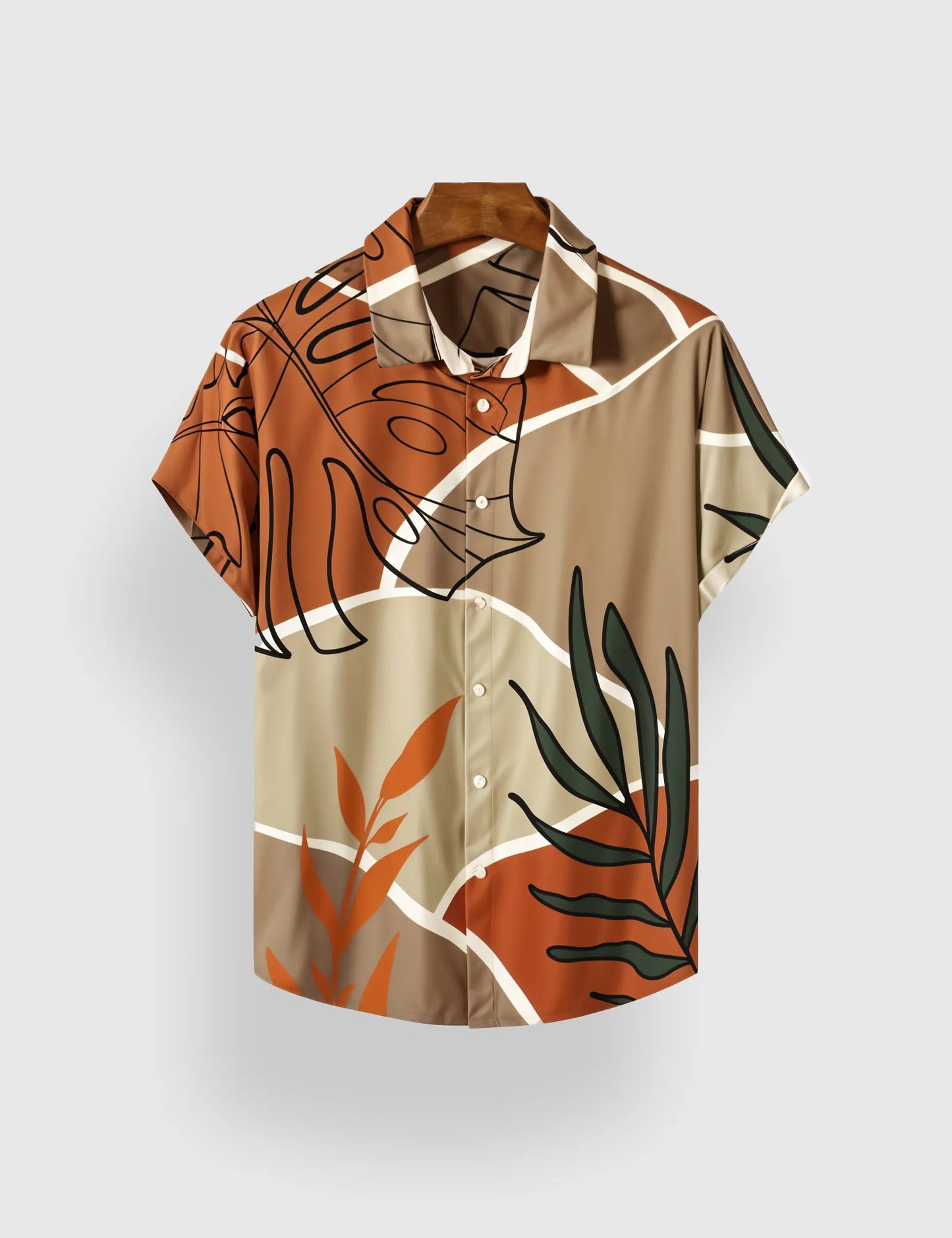 Multi Scratch Men's Half Sleeves Printed Shirt Exclusive