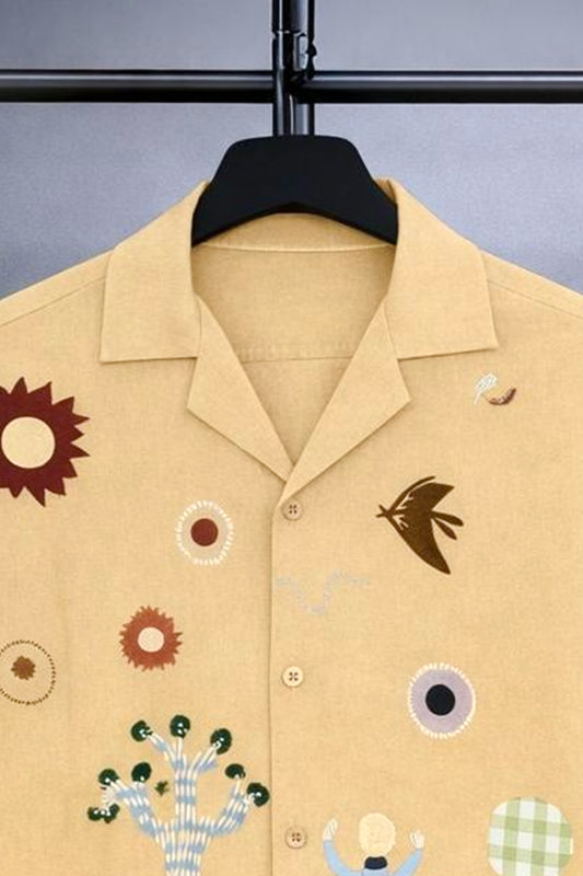 Canvas Story Men's Casual Half Sleeve Shirt and Full Pant Set - XPCRDF