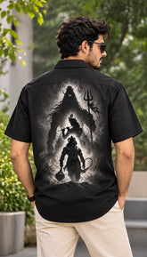 Three God Mythological Half Sleeves Shirt - XPSTHS