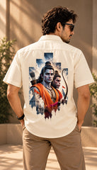 Raam Mythological Printed Half Sleeves Shirt - XPSTHS