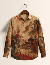 Vintage City Printed His & Hers Unisex Shirt