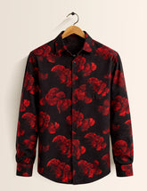 Red Patch Mens Classic Full Sleeves Shirt - XPST