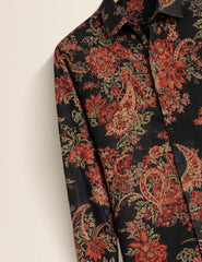 Mandala Art Printed Mens Classic Full Sleeves Shirt - XPST