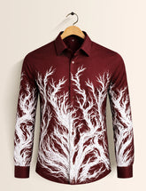 Red Fire Mens Classic Full Sleeves Shirt - XPST