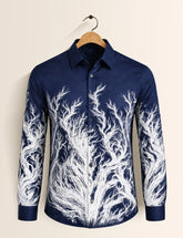 White Fire Mens Classic Full Sleeves Shirt - XPST