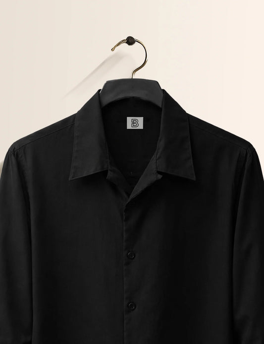 Black Fire Street Style Men’s Premium Full-Sleeve Shirt - XPST