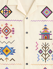 Triangle Multi Printed Boys Half Sleeves Shirts - XPST