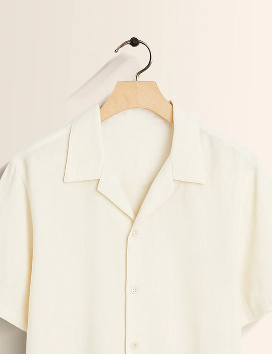 White Printed GenZ Vibe Premium Fancy Shirt – Trendy, Aesthetic & Street-Style Ready - XPST