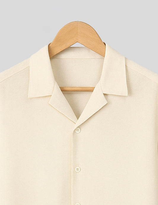 Blue Mandala Mens Cotton Comfort Half Sleeve Shirt - XPST