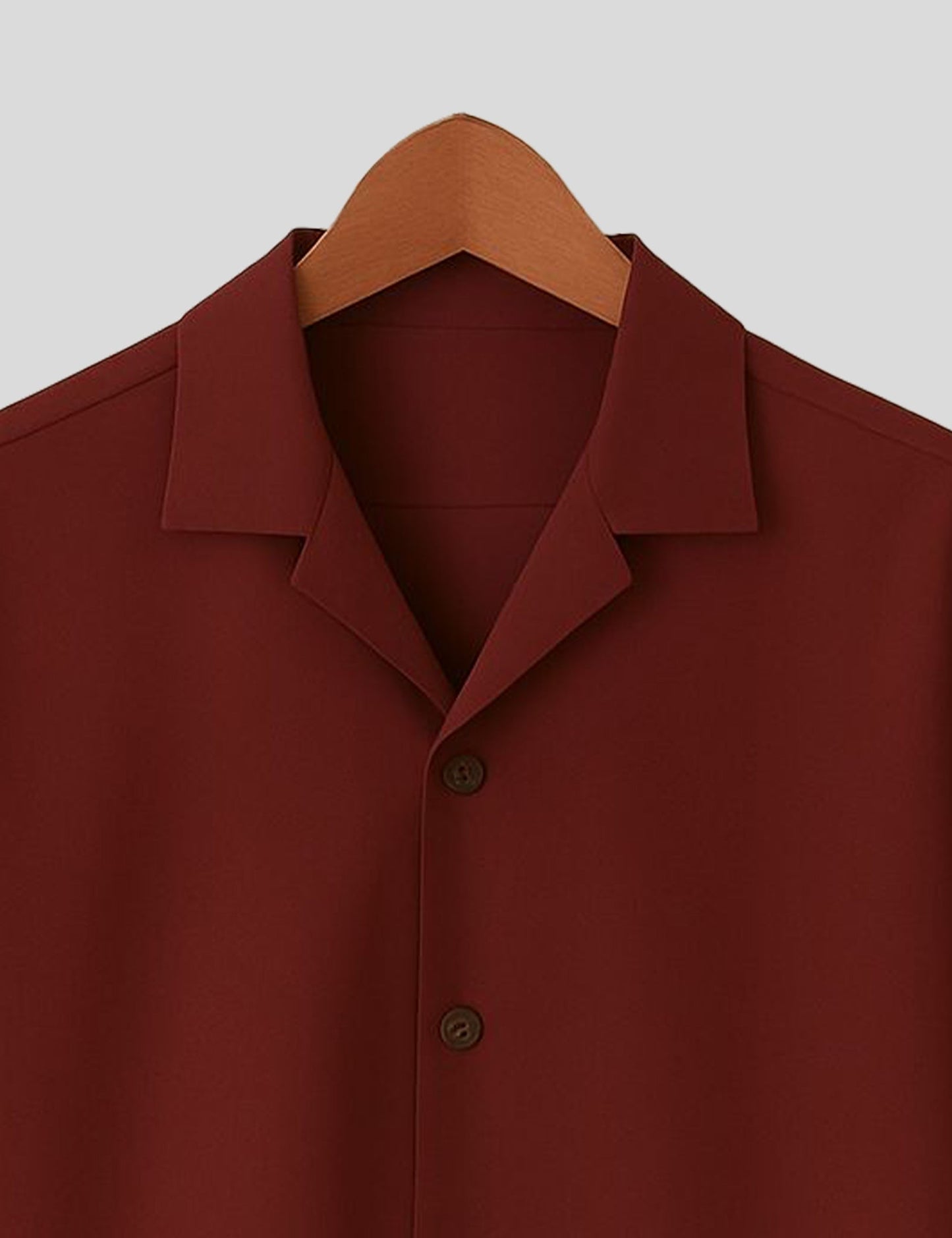 Maroon Rose Printed Mens Everyday Cotton Shirt Half Sleeves in Fresh Colors - XPST