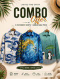 Modern Style Shirt Trio