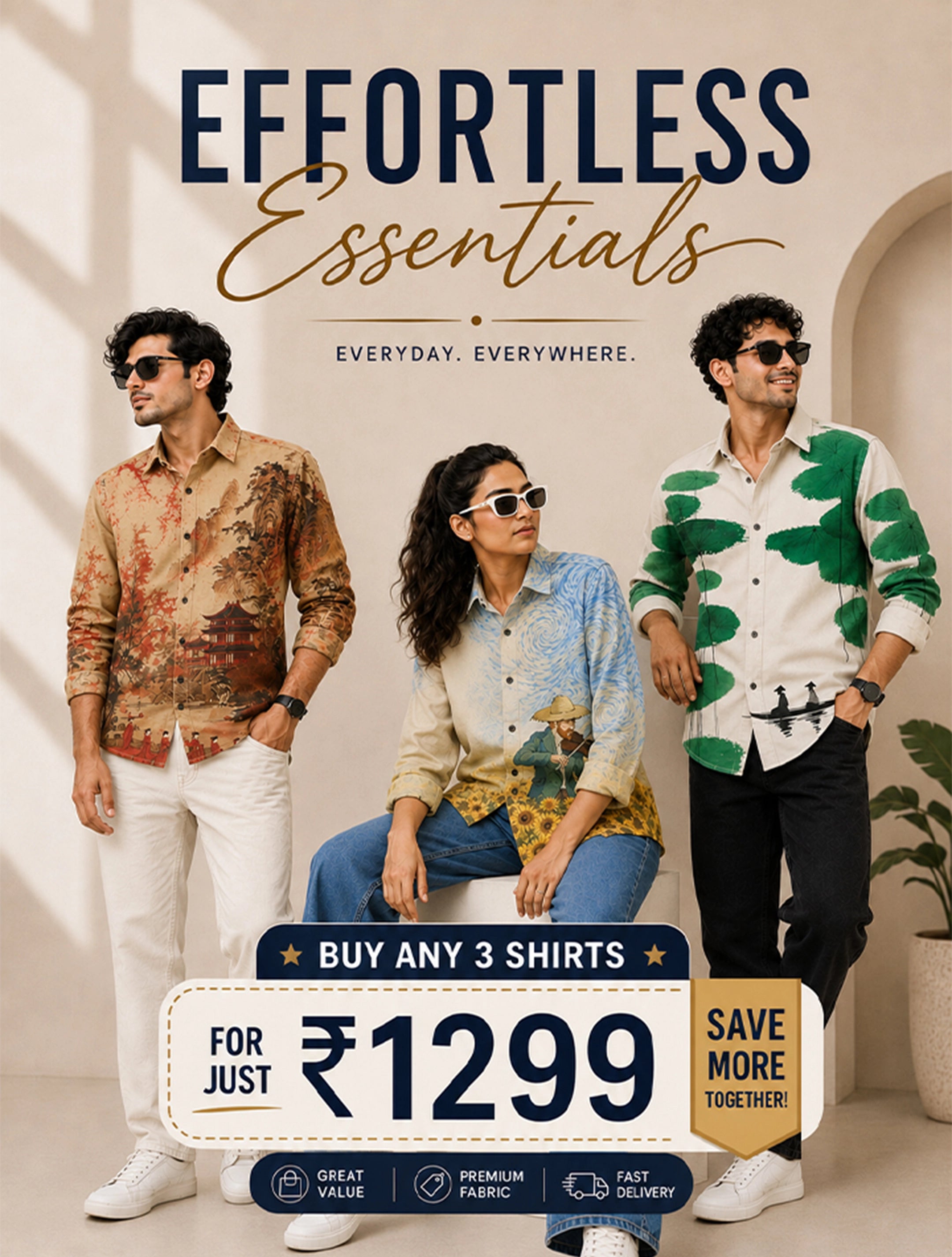 Trendsetter 3-Shirt Pack