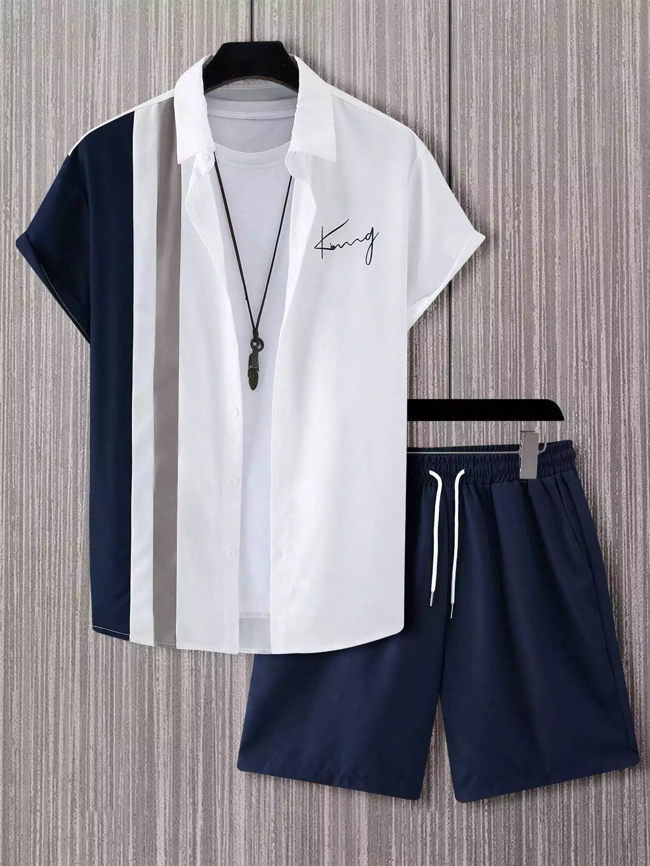 CORDS NAVY PATTA Design Mens Half Sleeves Premium Cords Cotton Materia ...