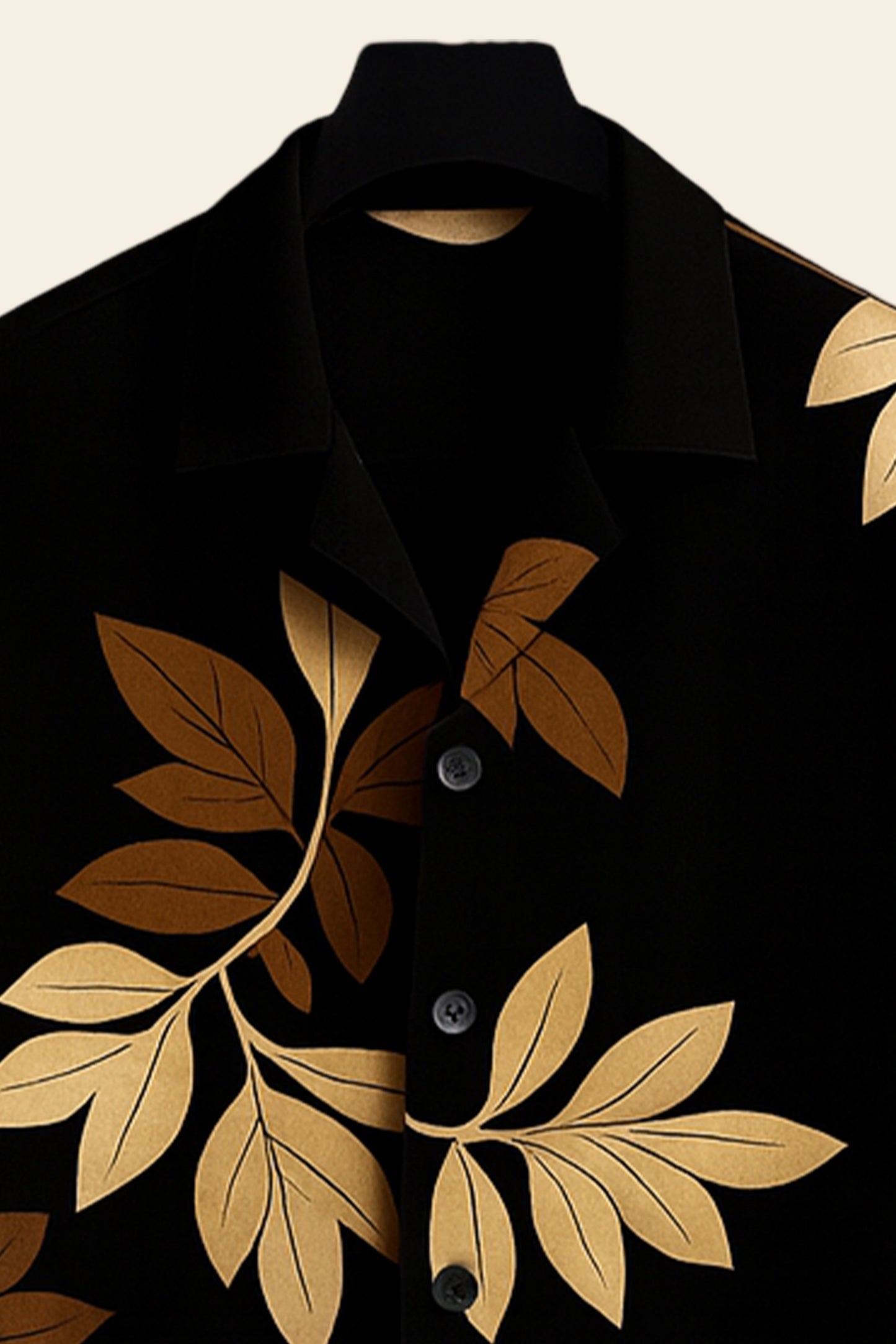 Black Leaf Men's Casual Half Sleeve Shirt and Trouser Co-ord Set