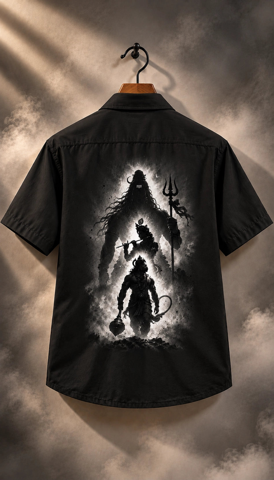 Three God Mythological Half Sleeves Shirt - XPSTHS