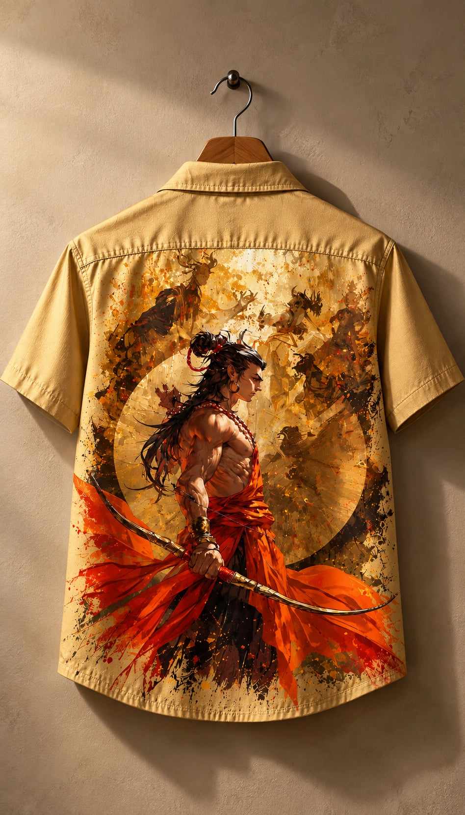 Vishnu Mythological Classic Half Sleeves Shirt - XPSTHS