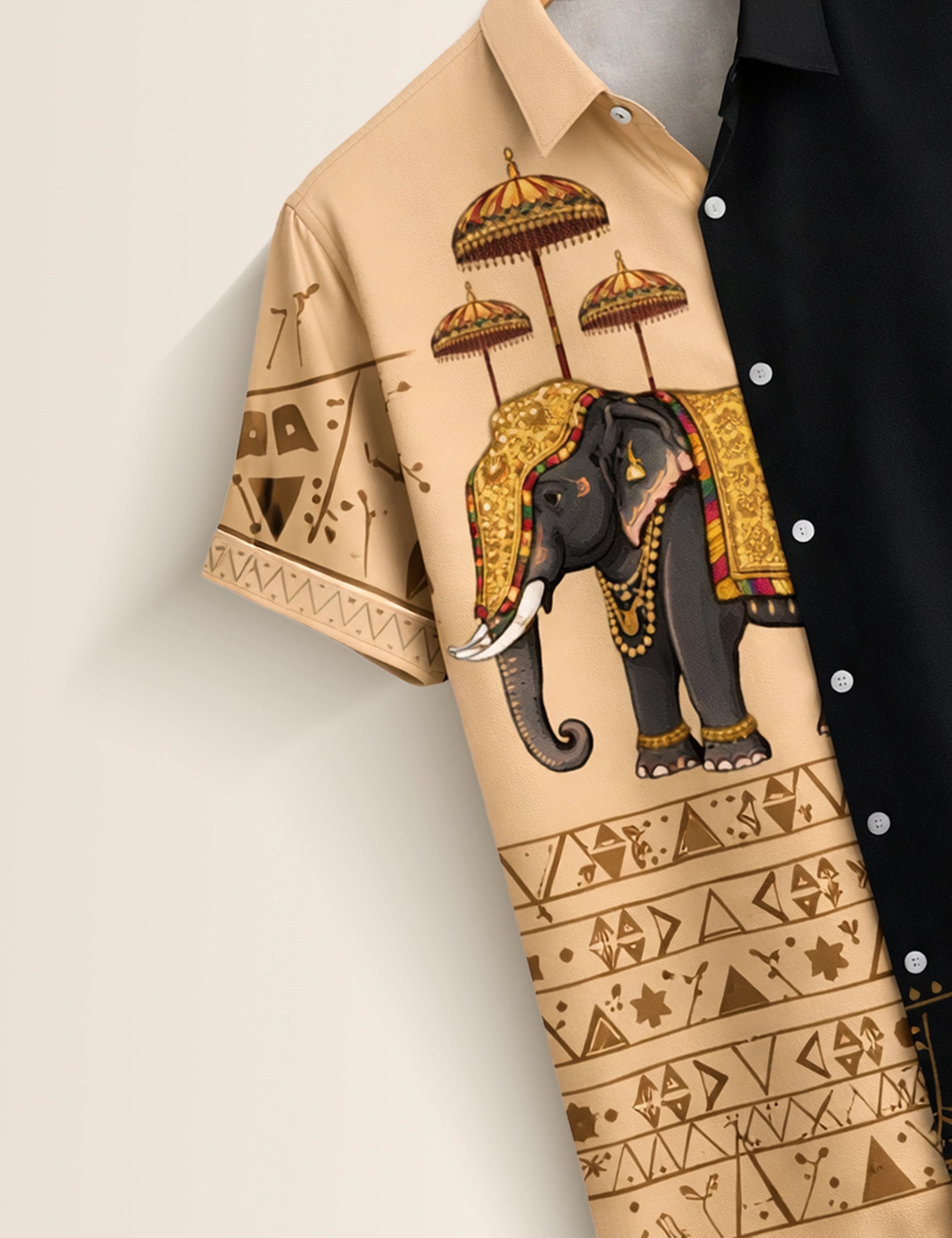 BK Elephant Mens Classic Half Sleeves Shirt - XPST