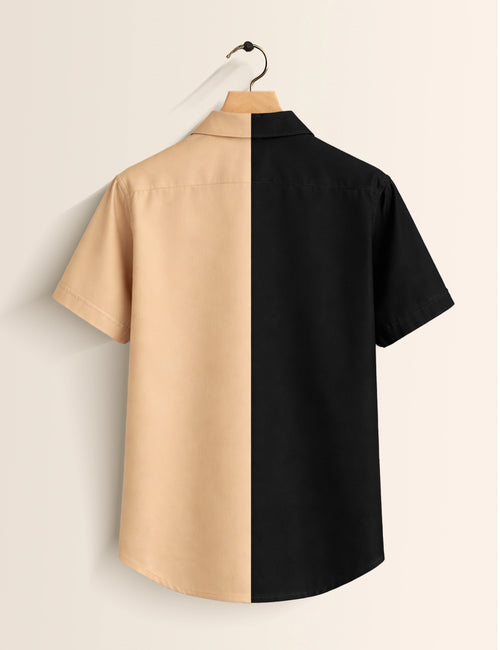 BK Elephant Mens Classic Half Sleeves Shirt - XPST