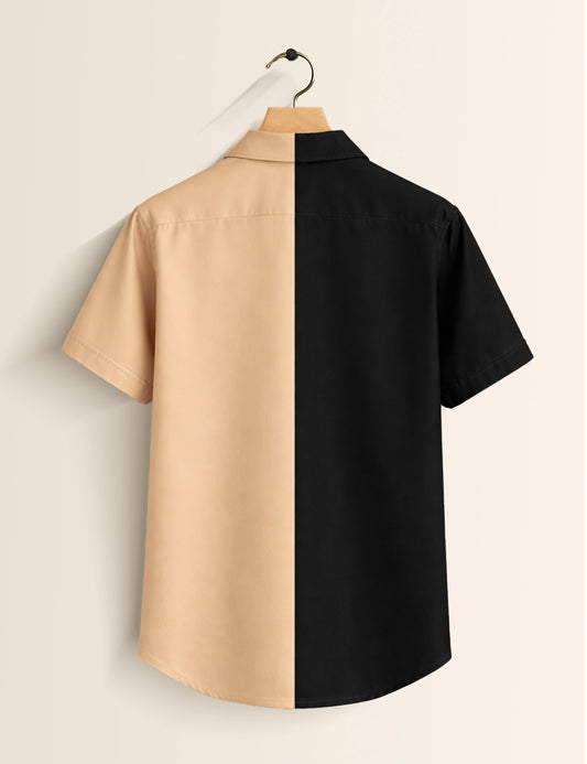 BK Elephant Mens Classic Half Sleeves Shirt - XPST