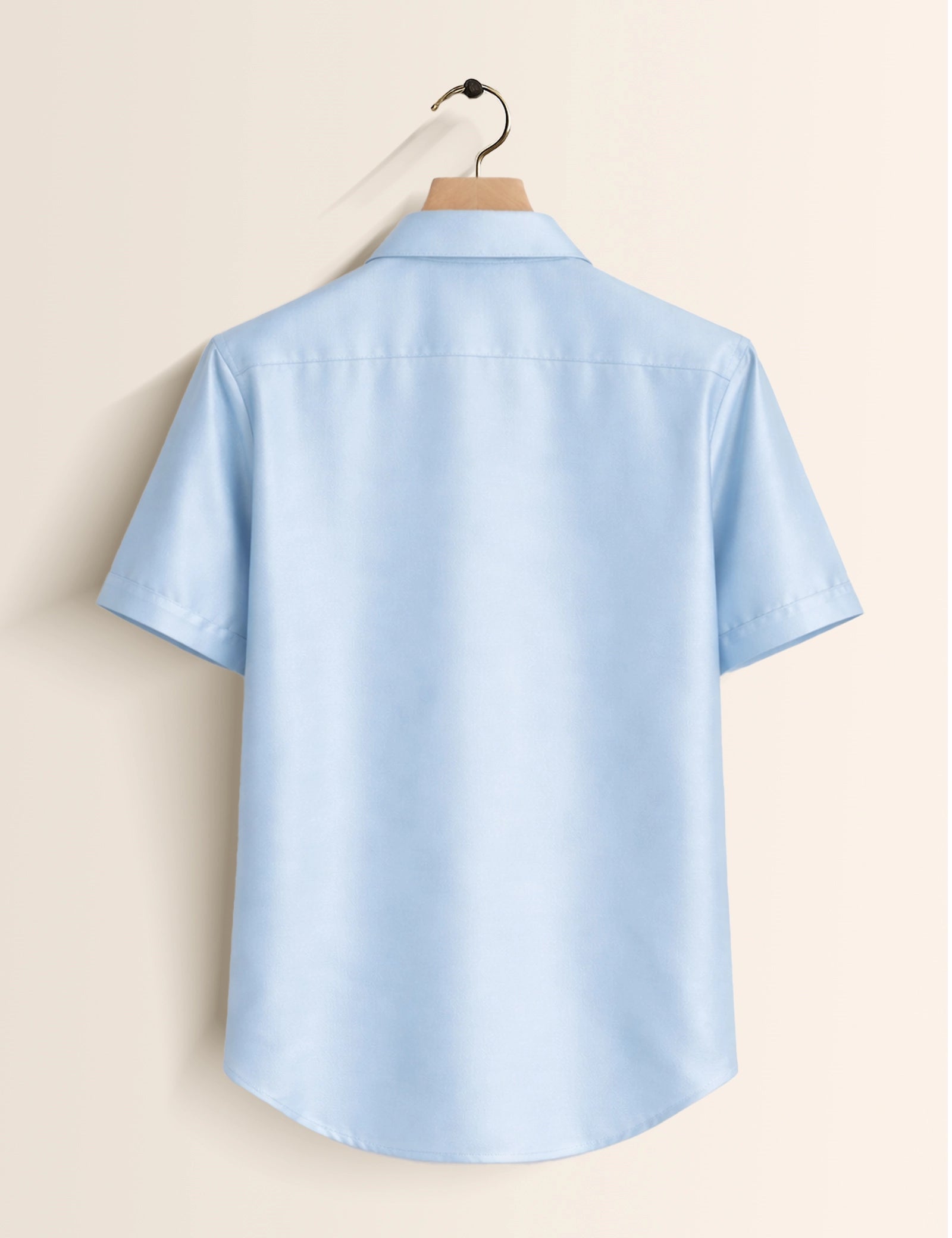 Blue Flowery Mens Classic Half Sleeves Shirt - XPST