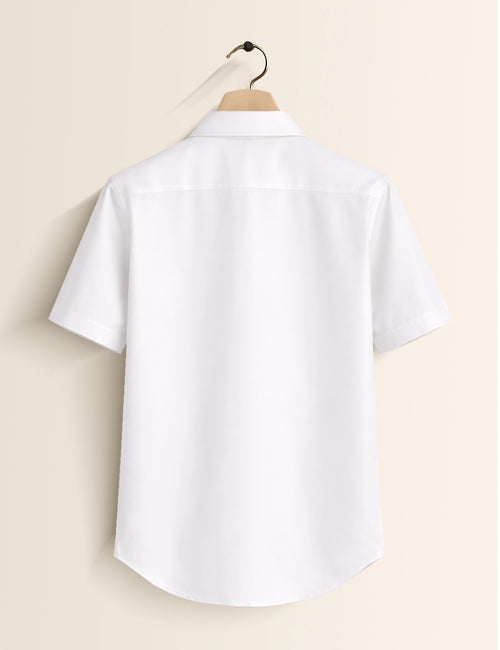 BL Side Flower Mens Classic Half Sleeves Shirt - XPST