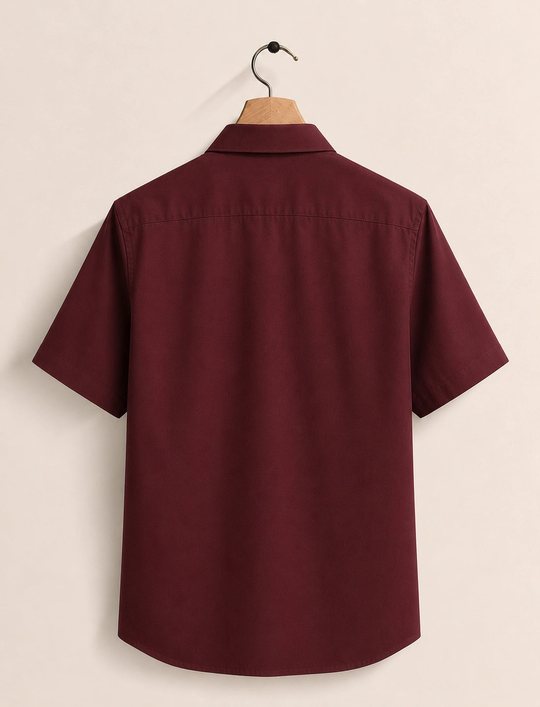 Maroon Cockroach Printed Boys Half Sleeves Shirts - XPST