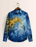 Astronaut Printed His & Hers Unisex Shirt