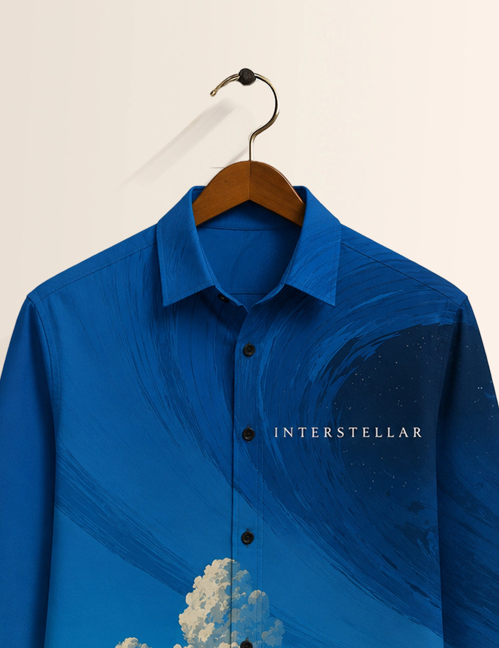 Blue Sky Printed His & Hers Unisex Shirt