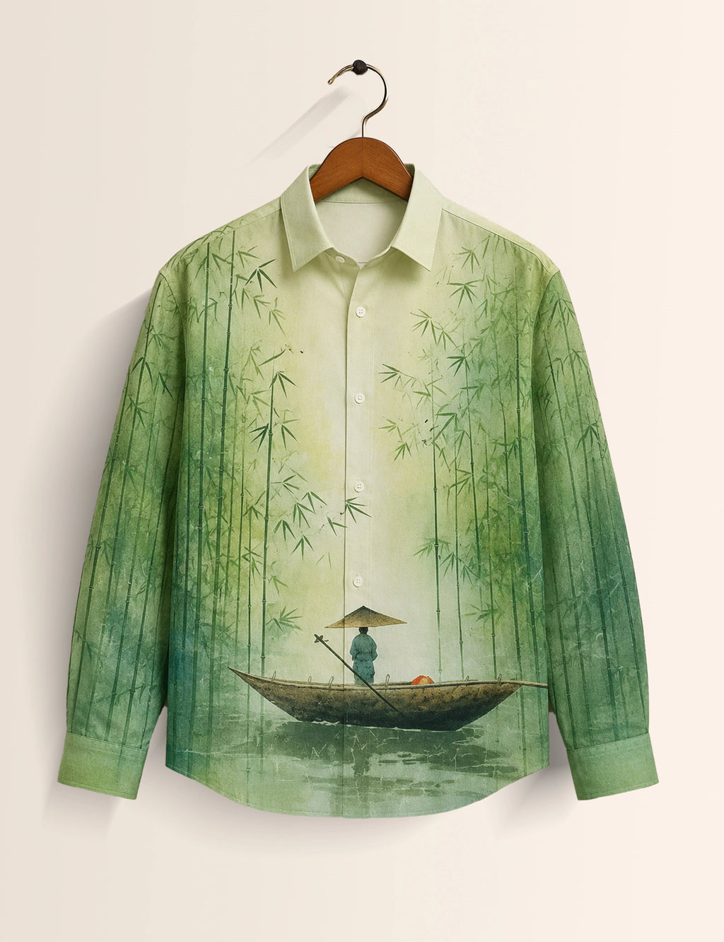 Green Forest Printed His & Hers Unisex Shirt