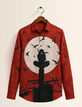 Red Samurai Printed His & Hers Unisex Shirt
