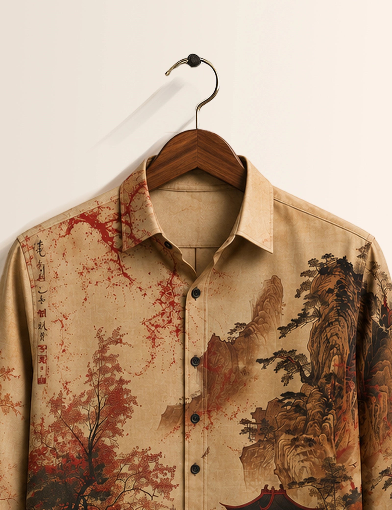 Vintage City Printed His & Hers Unisex Shirt