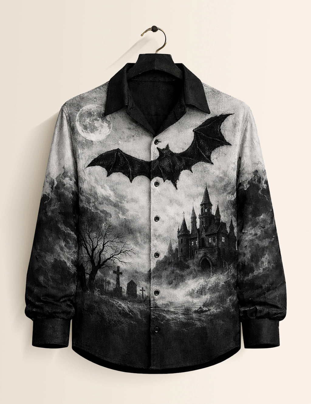 Batman Printed Mens Classic Full Sleeves Shirt - XPST