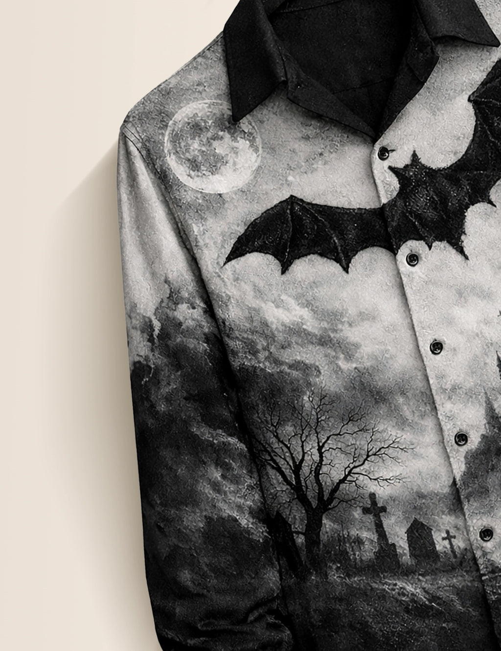 Batman Printed Mens Classic Full Sleeves Shirt - XPST