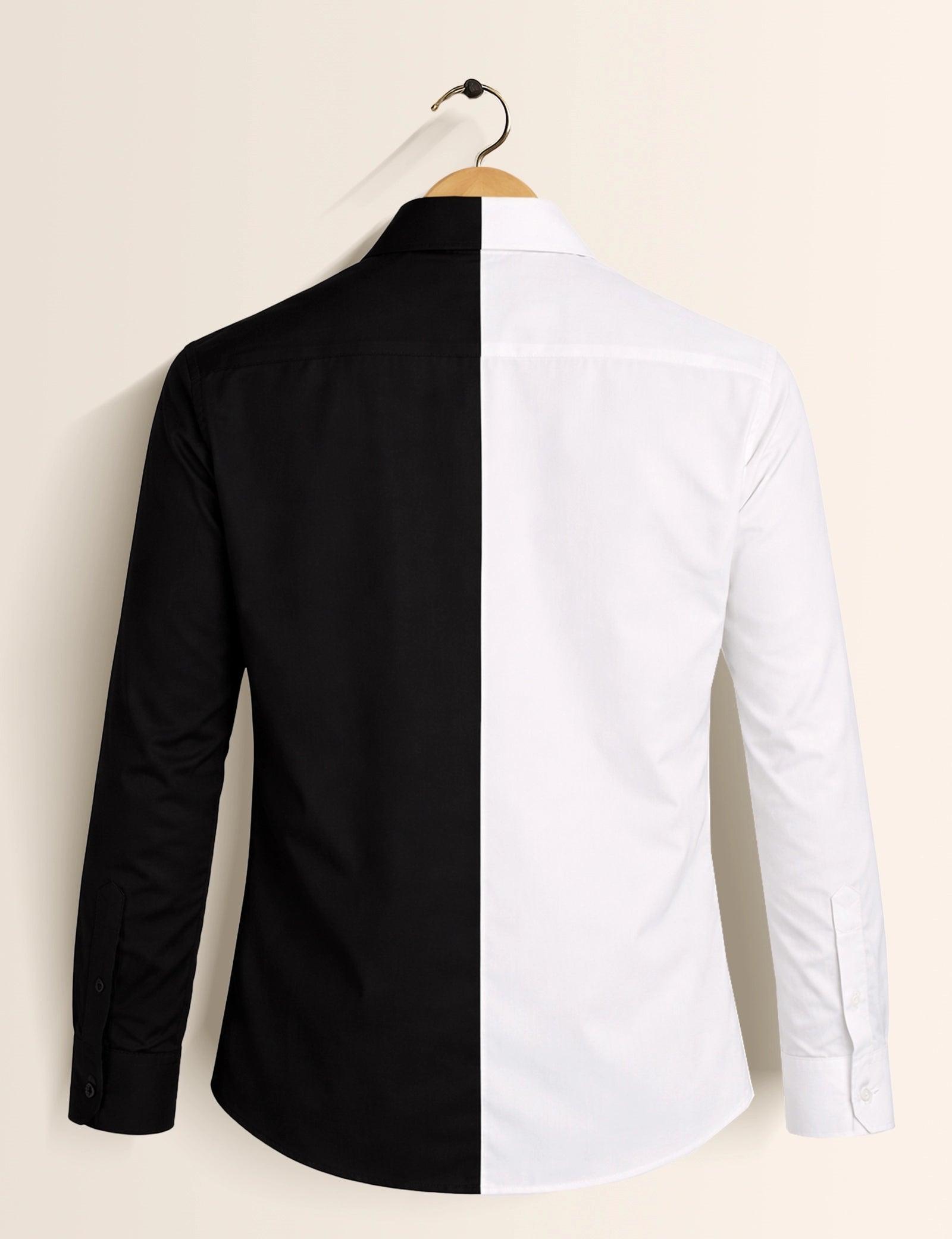 Black Faint Mens Classic Full Sleeves Shirt - XPST