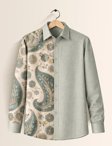 BL Mandala Printed Mens Classic Full Sleeves Shirt - XPST