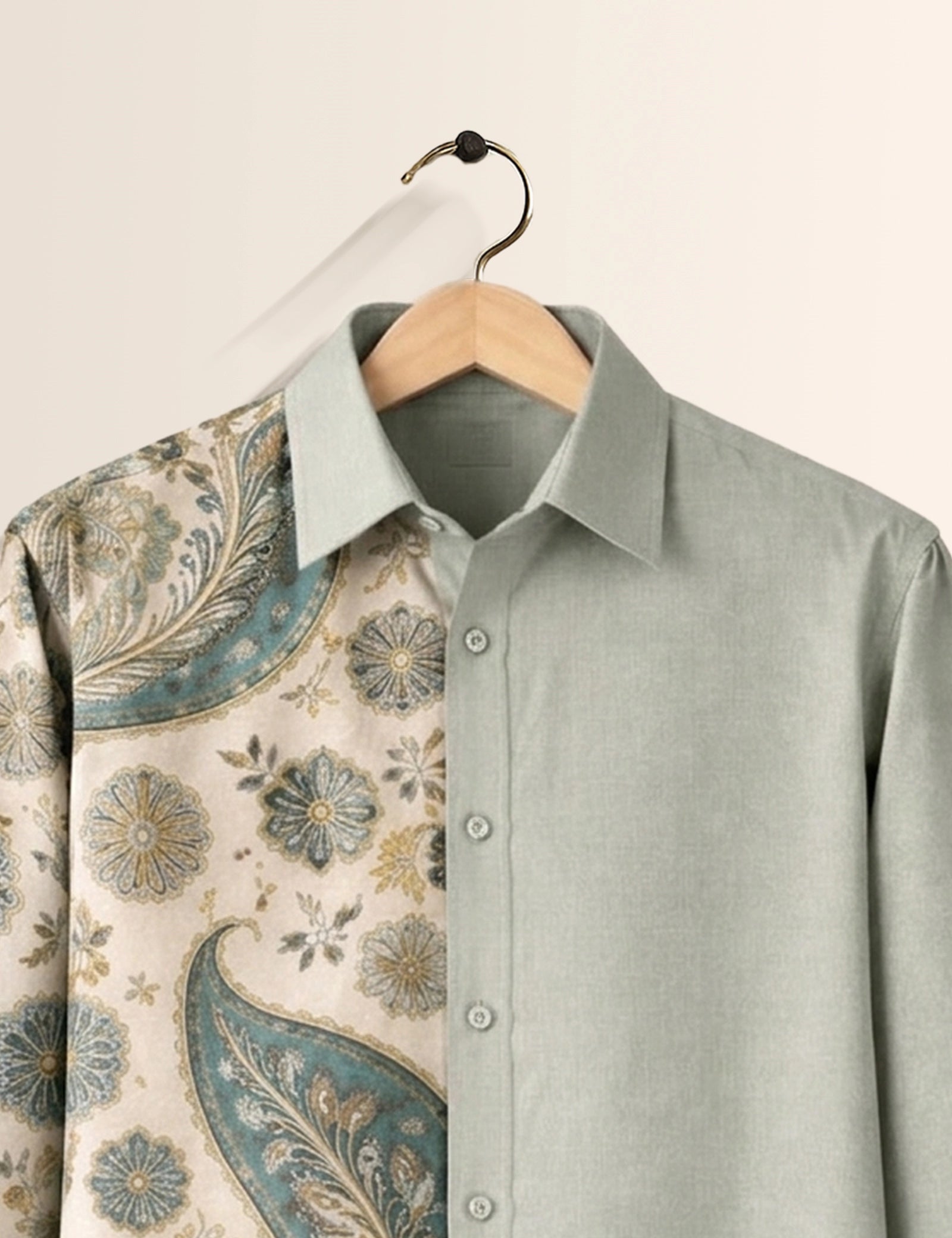 BL Mandala Printed Mens Classic Full Sleeves Shirt - XPST