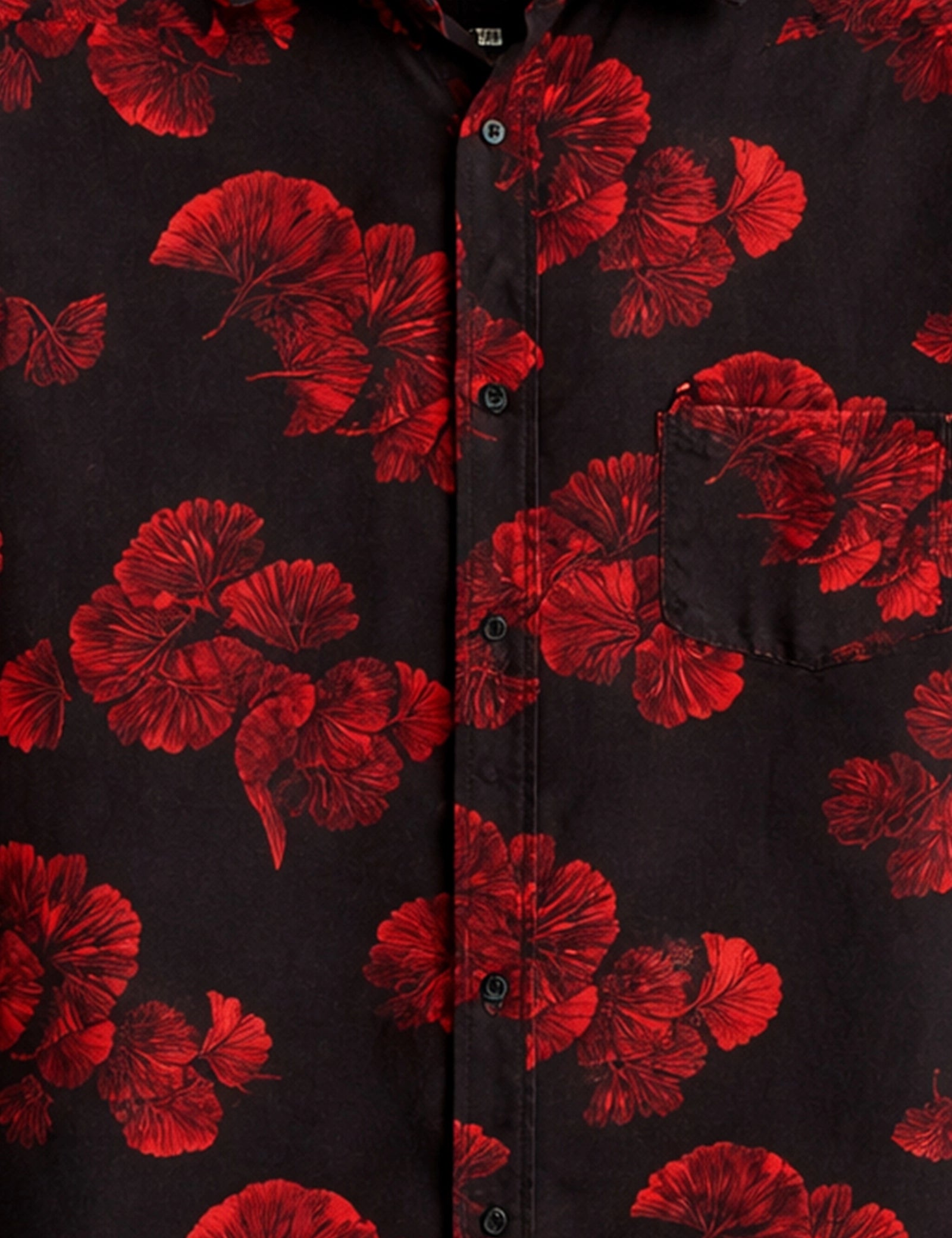 Red Patch Mens Classic Full Sleeves Shirt - XPST