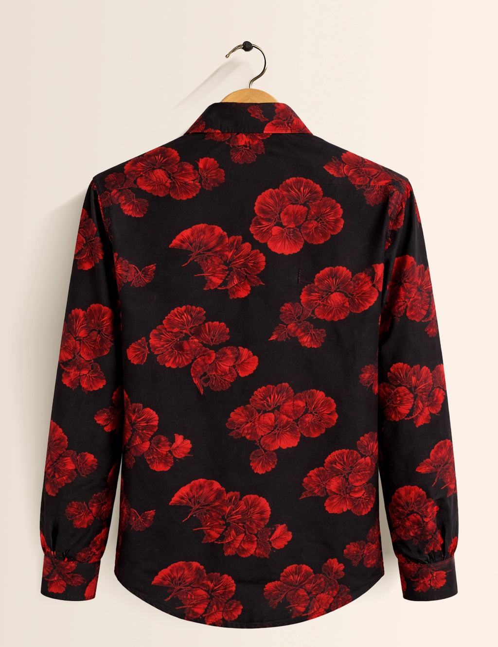 Red Patch Mens Classic Full Sleeves Shirt - XPST