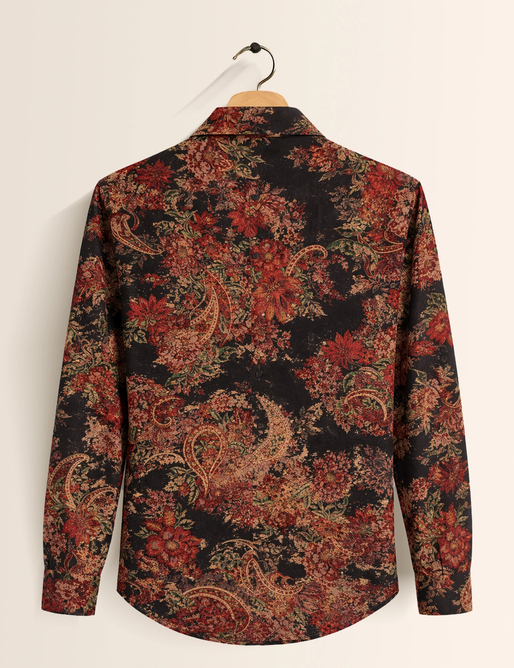 Mandala Art Printed Mens Classic Full Sleeves Shirt - XPST