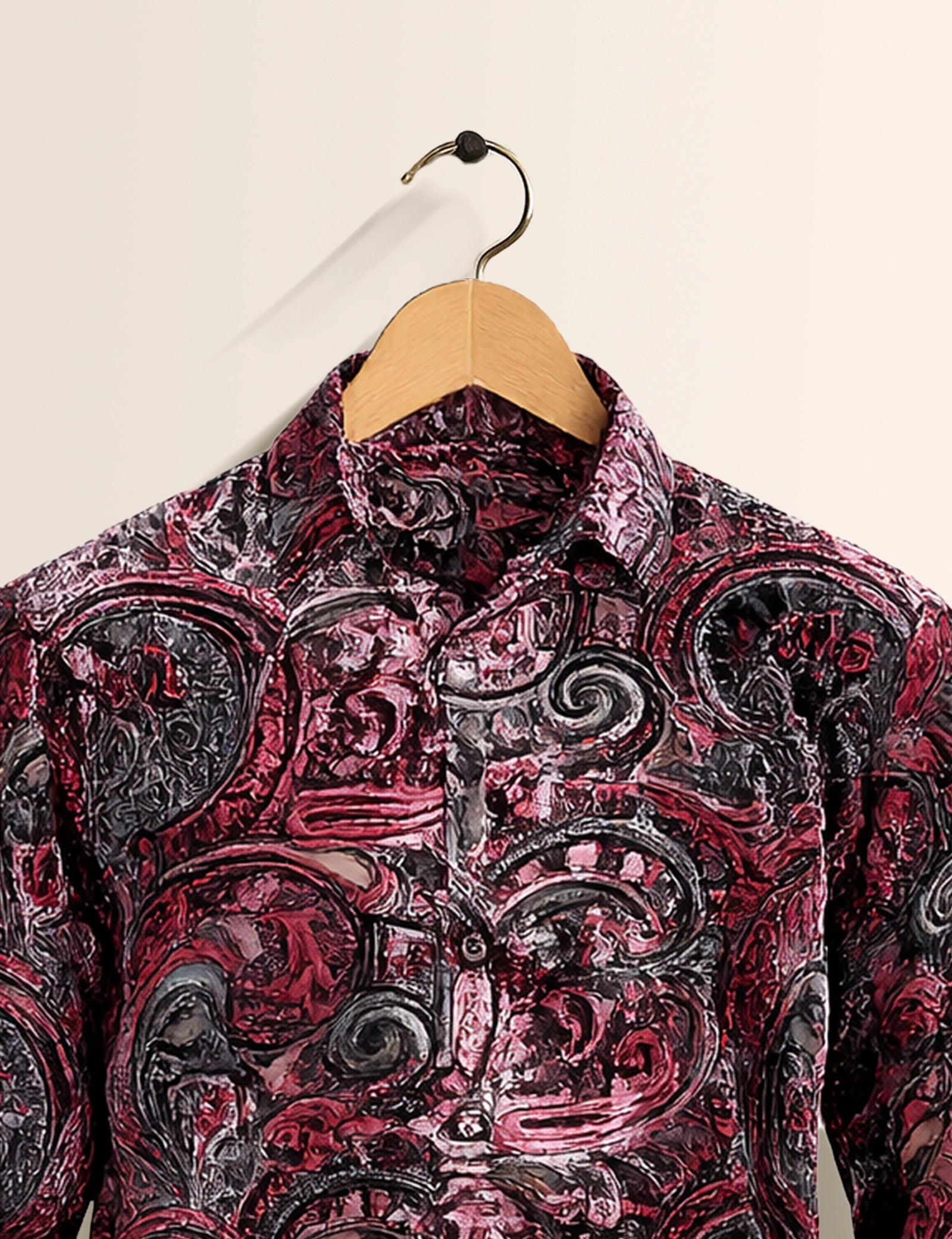 Mandala Motif Printed Mens Classic Full Sleeves Shirt - XPST