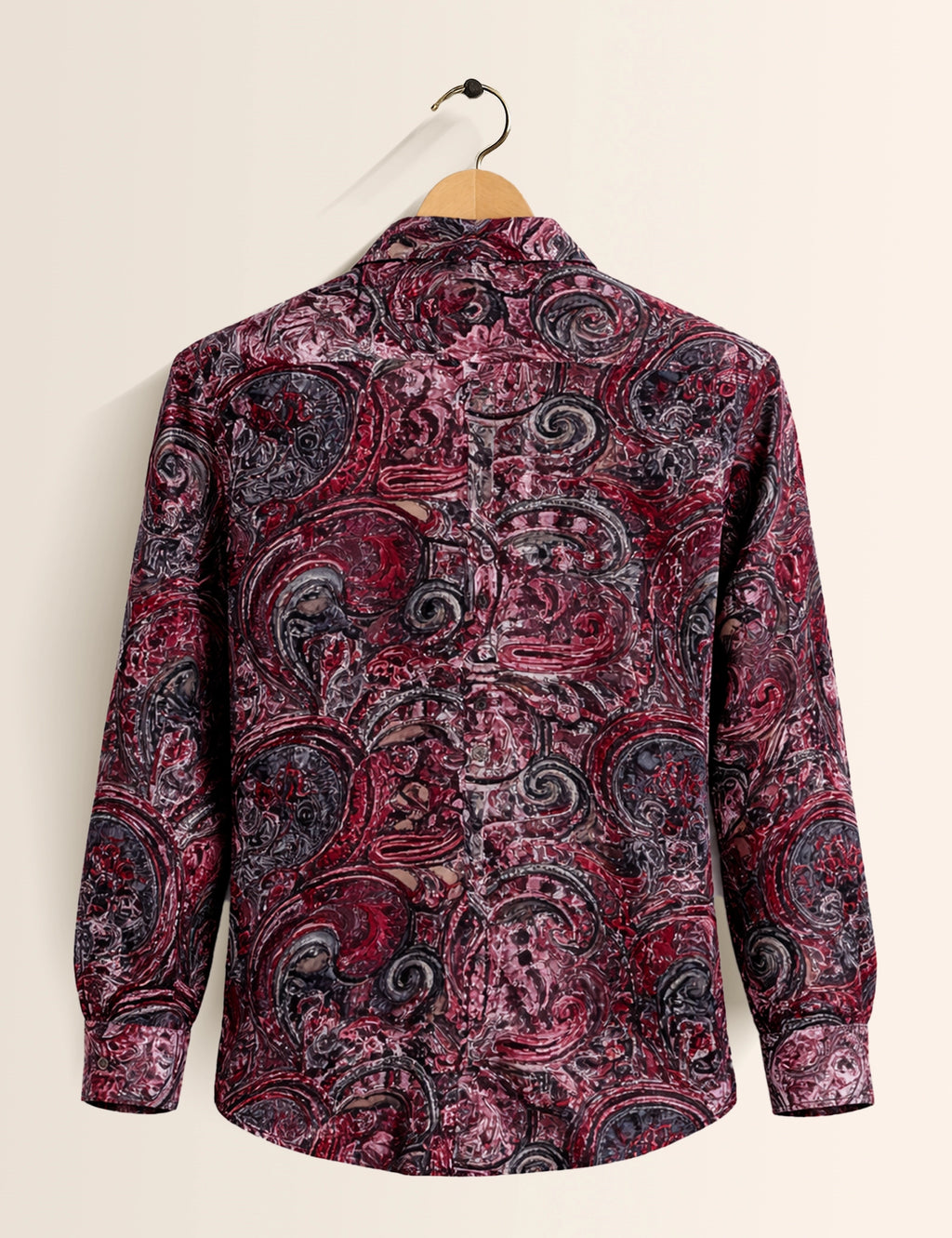 Mandala Motif Printed Mens Classic Full Sleeves Shirt - XPST