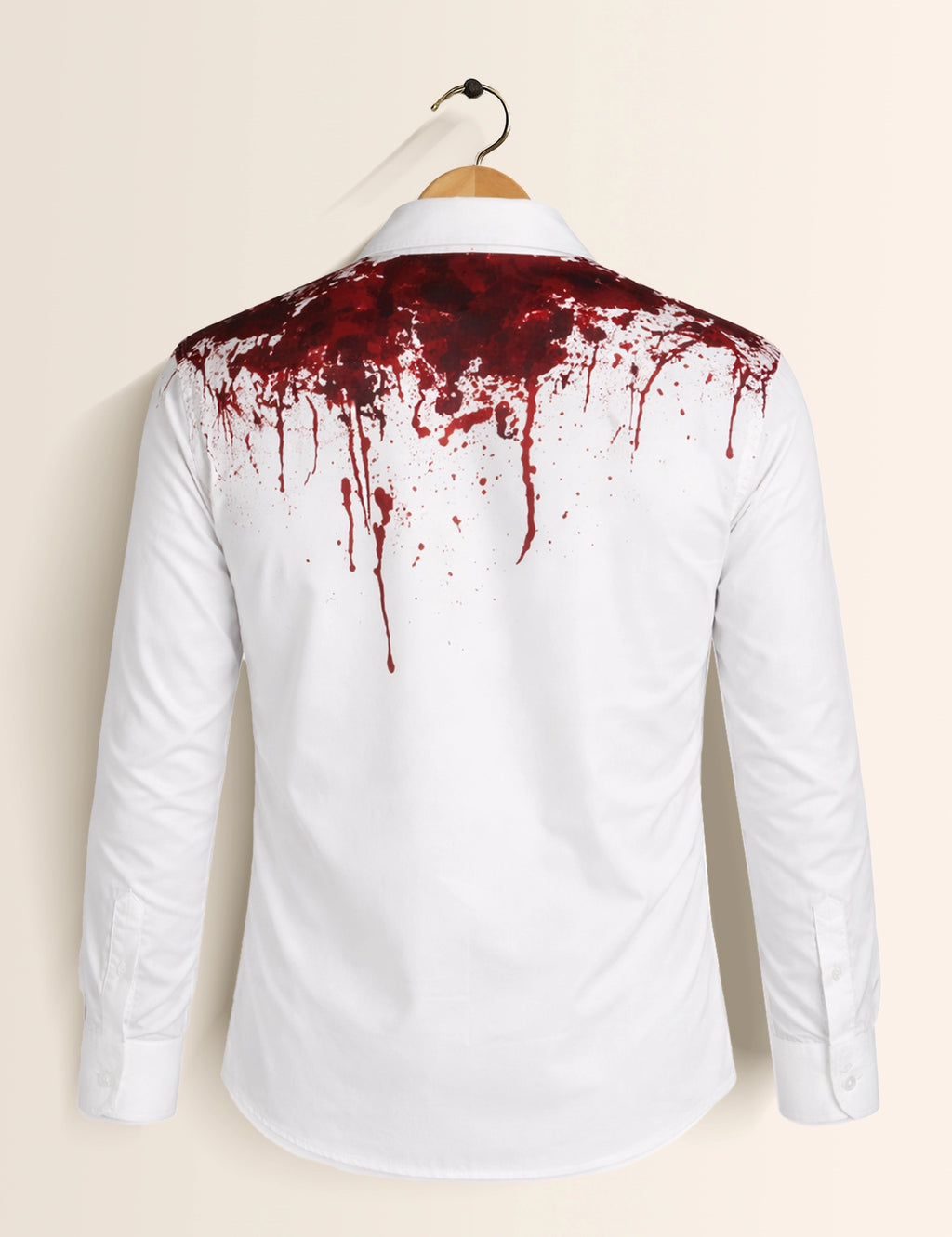 Red Drops Mens Classic Full Sleeves Shirt - XPST