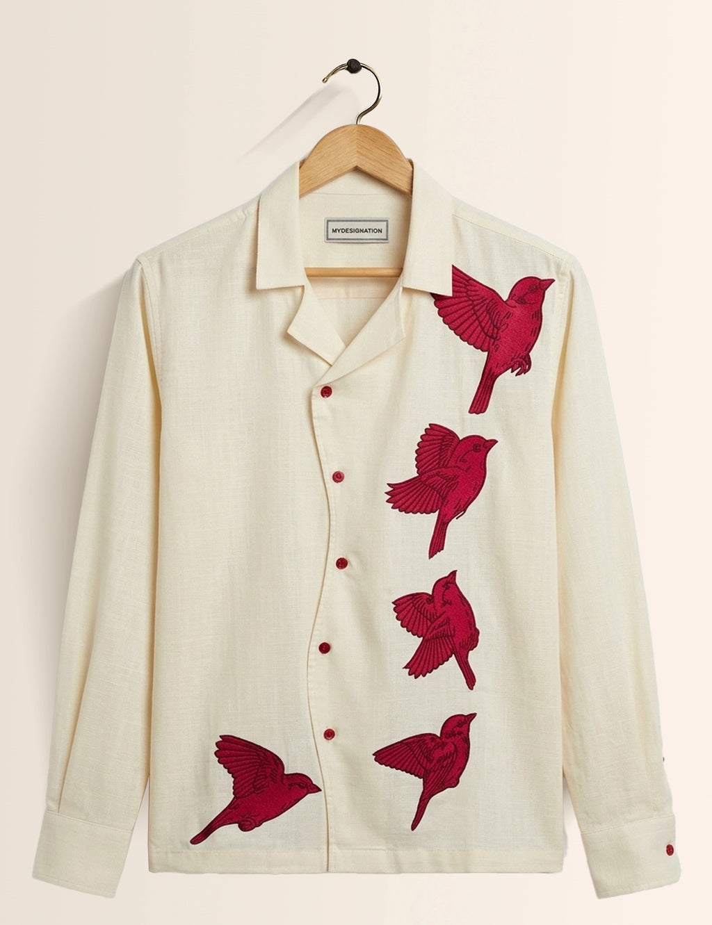 Red Sparrow Mens Classic Full Sleeves Shirt - XPST