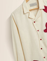 Red Sparrow Mens Classic Full Sleeves Shirt - XPST